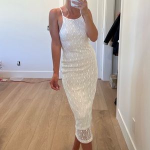 NWT Lace Sanctuary Midi Dress